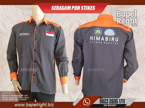 Baju PDH STIKES Rustida Banyuwangi | Bapelright Konveksi