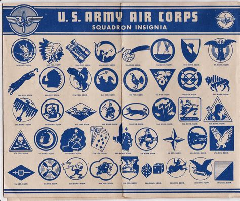 1945 US Army Air Corps Squadron Insignia | Dan H. | Flickr