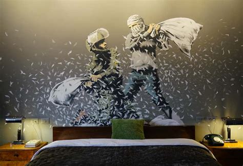 Walled Off Hotel - Photo: courtesy of the Walled Off Hotel and Banksy ...