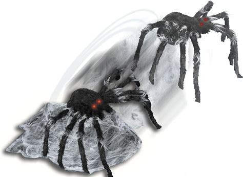 Amazon.com: Spirit Halloween Black Jumping Spider Animatronic ...