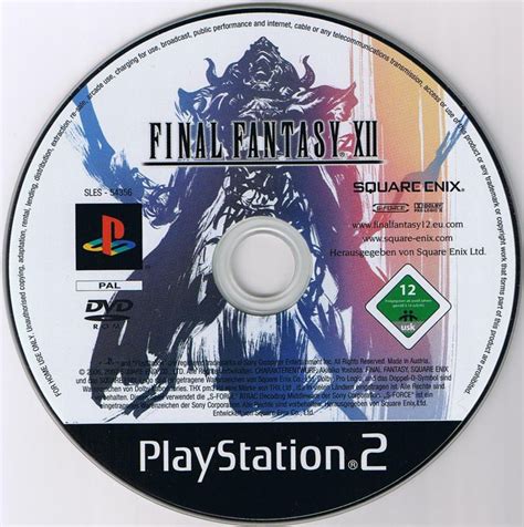 Final Fantasy XII (2006) PlayStation 2 box cover art - MobyGames