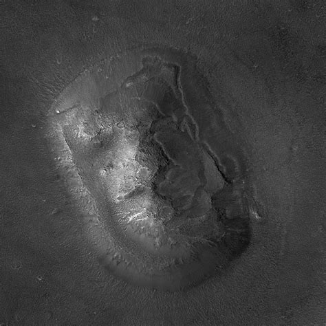 The fameous Face of Mars up close (Cydonia region of Mars) | Weltall ...