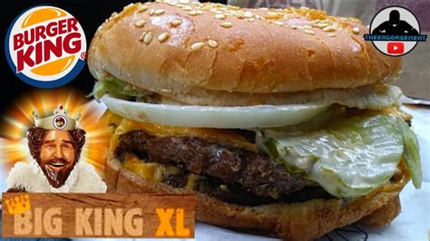 Burger King® Big King XL Review! 🍔 👑 - YouTube