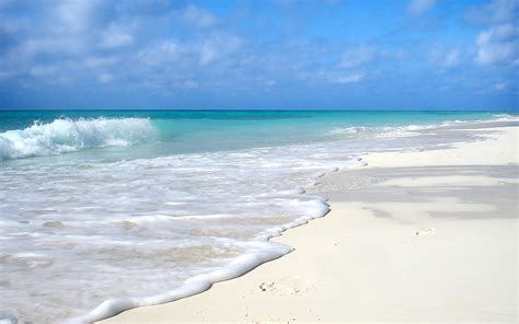 White Sand Beach Wallpaper - WallpaperSafari