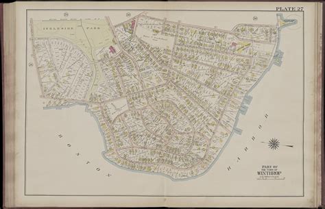 Atlas of the city of Chelsea and the towns of Revere & Winthrop ...