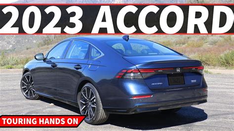 The new 2023 Honda Accord Touring is LOADED with Technology and Comfort ...