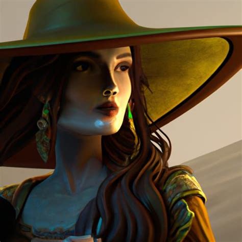 sand witch head and shoulders portrait, 8k resolution concept art portrait by Greg Rutkowski ...