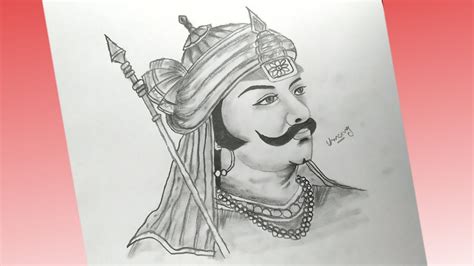 Maharana pratap Drawing | The King of Mewar - YouTube