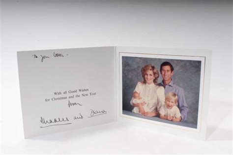 Lot 54 - TRH The Prince and Princess of Wales – signed