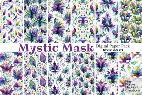 Watercolor Mardi Gras Mask Brazilian Graphic by finepurpleelephant · Creative Fabrica