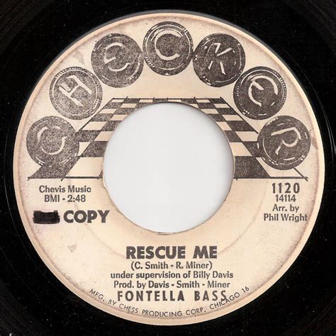 Fontella Bass - Rescue Me (1965, Vinyl) | Discogs