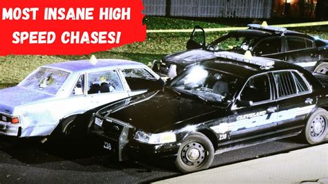 Most wildest, craziest, insane police car chases, cop chases, crazy ...