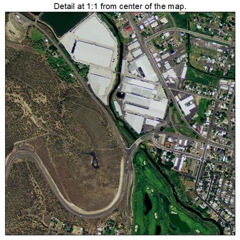 Aerial Photography Map of Prineville, OR Oregon