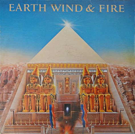 Earth, Wind & Fire - All 'N All (1977) | Earth wind & fire, Earth wind, Album covers
