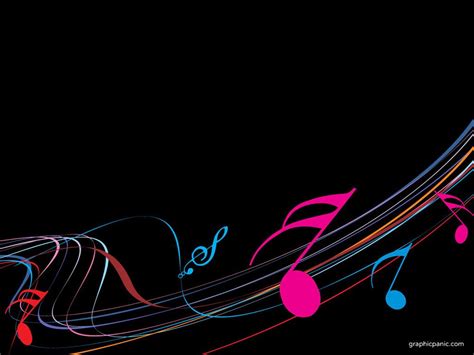 Music PowerPoint Background | PowerPoint Background & Templates | Music notes background ...