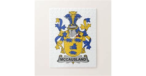 McCausland Family Crest Jigsaw Puzzle | Zazzle