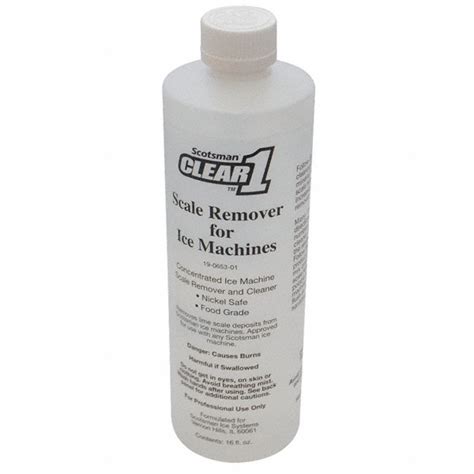 SCOTSMAN Ice Machine Cleaner,16 oz.,Clear,PK12 - 38Y226|19-0653-12 - Grainger