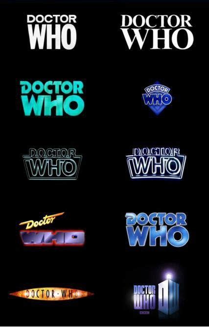 Doctor Who Logos Through The Years