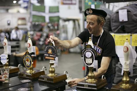 Brewers of the Great British Beer Festival Editorial Stock Photo - Image of real, traditional ...