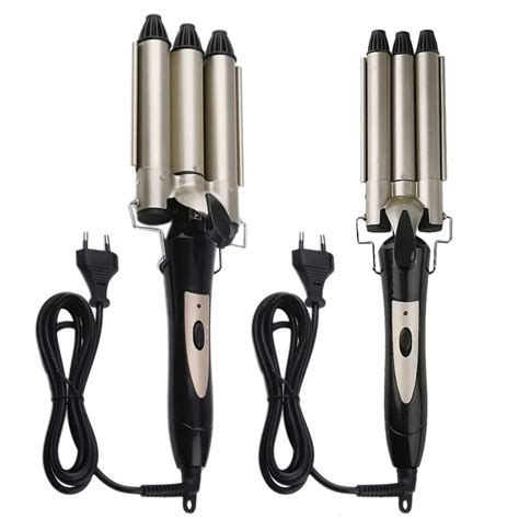 20mm/25mm Hair Curling Iron Ceramic Triple Barrel Hair Waver JD 2025A Professional Hairstyle ...