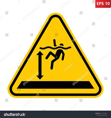 2,480 Caution deep water sign 图片、库存照片和矢量图 | Shutterstock