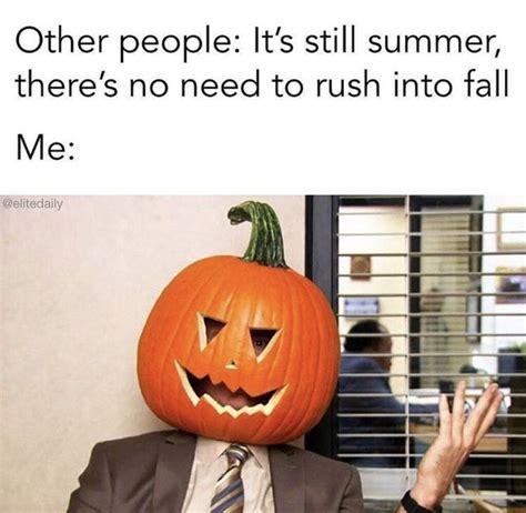 30 Fall Memes for the Autumn-Obsessed - Funny Fall Memes — Best Life