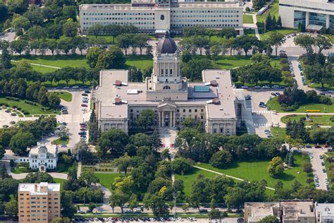 Aerial Photo | Manitoba Legislative Building