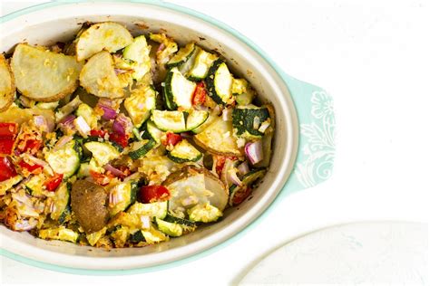 Vegan Zucchini Potato Casserole Recipe (Plant-Based on a Budget!)