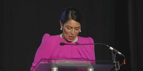 Priti Patel defends GB News at Conservative Democratic Organisation gala dinner