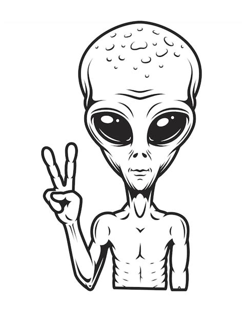 Minimalist Alien Art Images - Free Download on Freepik