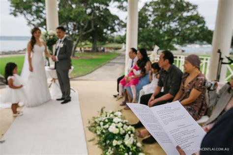 Rotunda Balmoral Beach Reserve Wedding - Vincent Lai Photography