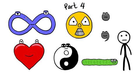 Drawing Symbol lore Infinity to Stickman part 4 - YouTube