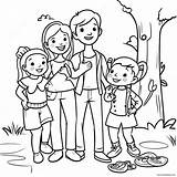 Creative Momjunction Family Coloring Page 21013 16623 sketch template
