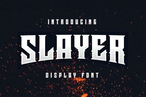 Web Font Slayer Font