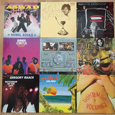 Lot of 9 Reggae albums; Bob Marley, Ziggy Marley, Aswad, - Catawiki