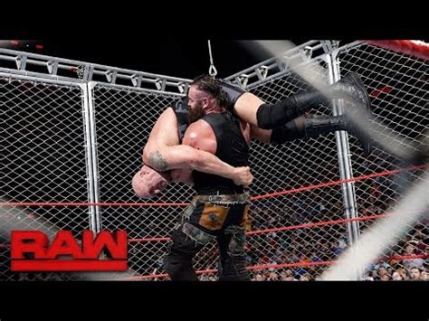 Big Show vs. Braun Strowman - Steel Cage Match: Raw, Sept. 4, 2017 ...