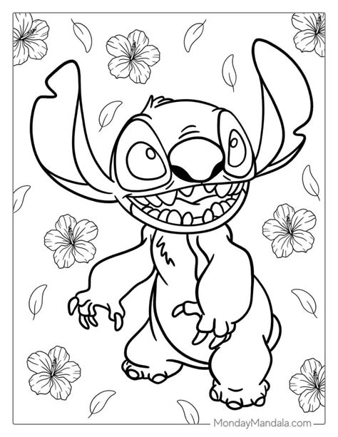 42 Lilo & Stitch Coloring Pages (Free PDF Printables)