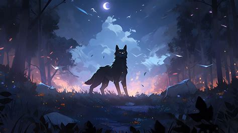 New Moon Wolf Pack Wallpaper