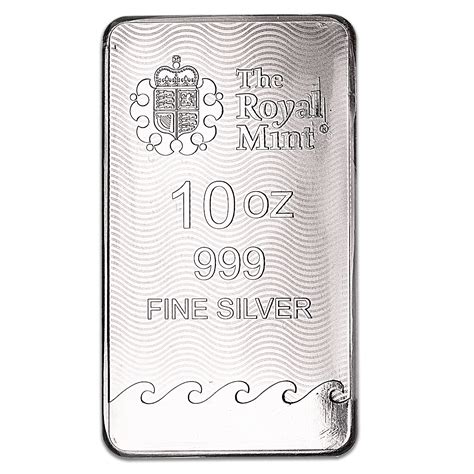 United Kingdom Silver Britannia Bar - 10 oz | Royal Mint