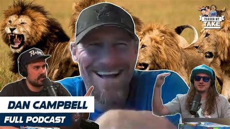 Dan Campbell Says He Would Sacrifice An Arm to a Lion for A Super Bowl ...