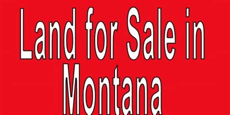 Cheap Land for Sale in Montana - Buy Cheap Land in Montana