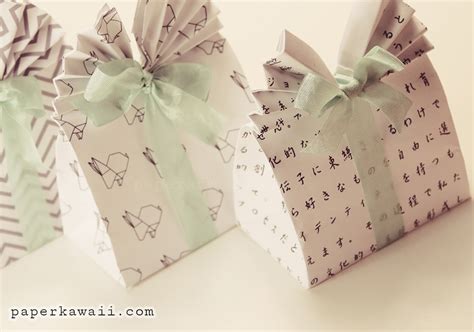 Origami Gift Bag Tutorial - Paper Kawaii