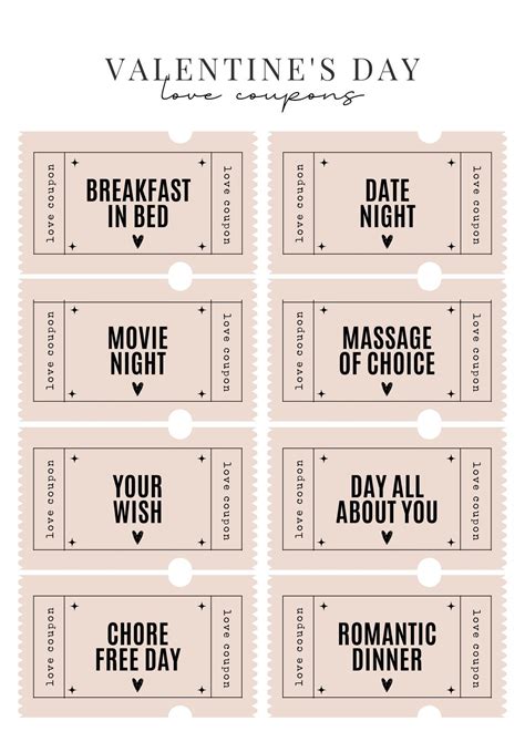 Love Coupon Book- Printable- You Fill In The Editable Love Coupon Book | ubicaciondepersonas ...