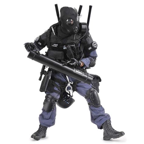 Buy YEIBOBO ! Highly Detail Special Forces 12inch Action Figure SWAT Team (BREACHER) Online at ...