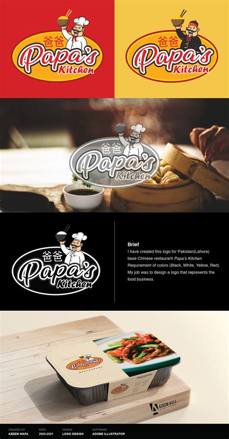 Papa's Kitchen on Behance