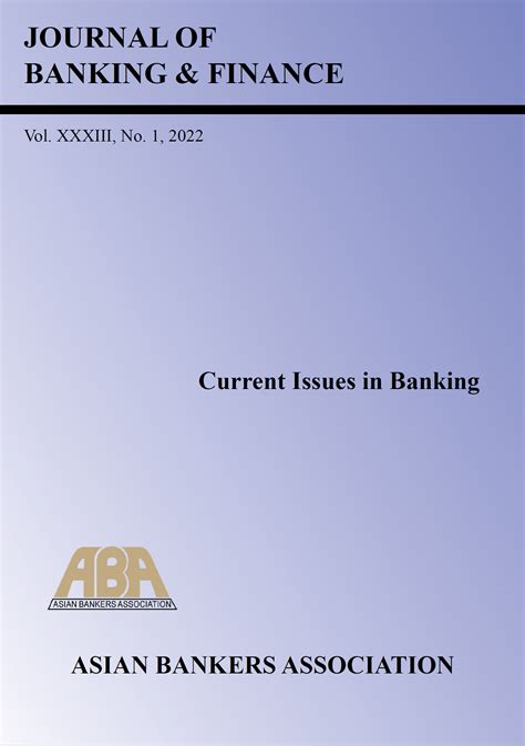 ABA Journal of Banking and Finance – Asian Bankers Association