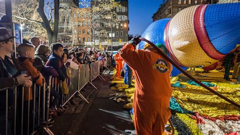 Macy's Thanksgiving Parade Balloon Inflation | Things to do in New York