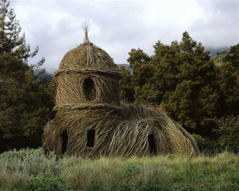 stick sculpture Art Et Nature, Environmental Art, Dog Houses, Architecture Photography ...