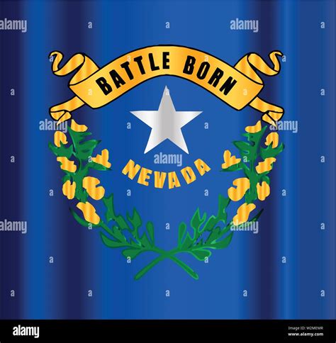 Nevada state flag Stock Vector Images - Alamy