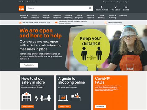 B & Q - Click and Collect Shopping